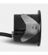 Outdoor LED Recessed Wall Light Round White IP65 2.2W 4000K