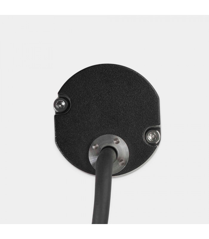 Outdoor LED Recessed Wall Light Round White IP65 2.2W 4000K