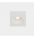 Outdoor LED Recessed Wall Light Square White IP65 2.2W 4000K