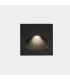 Outdoor LED Recessed Wall Light Square Urban Grey IP65 2.2W 4000K