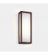 Outdoor LED Box Wall Lantern Brown, White IP65 21.8W 2700K