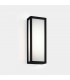 Outdoor LED Box Wall Lantern Black, White IP65 21.8W 2700K