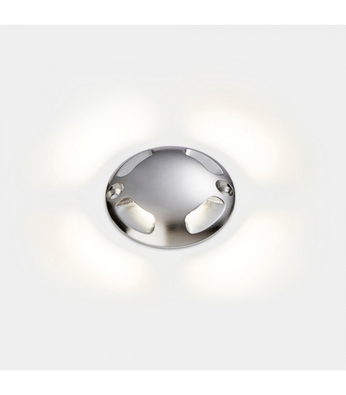 Outdoor LED Recessed Ground Light Aisi 316 Stainless Steel IP65/IP67 3.4W 4000K