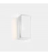Outdoor LED Mini Box Wall Lantern White, White IP65 9W 2700K