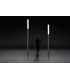 Outdoor LED Bollard Urban Grey, Opal IP65 3000K Dimmable