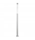 Outdoor LED Bollard Grey, Opal IP65 3000K Dimmable