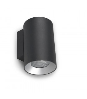Outdoor LED Up Down Light Medium Urban Grey IP55 IK 4000K