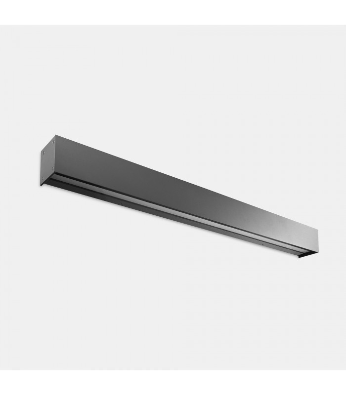 Outdoor LED Linear Up Down Light Urban Grey IP66 20.3W 4000K Dimmable