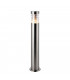 Outdoor Bollard Light Marine Grade Br Stainless Steel, Clear Pc
