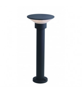 Outdoor Aluminum Anthracite Colour Built-In LED Dimmable Rgb + Cct With Smart Wi-Fi Function, Voice Control, Anthracite, IP54
