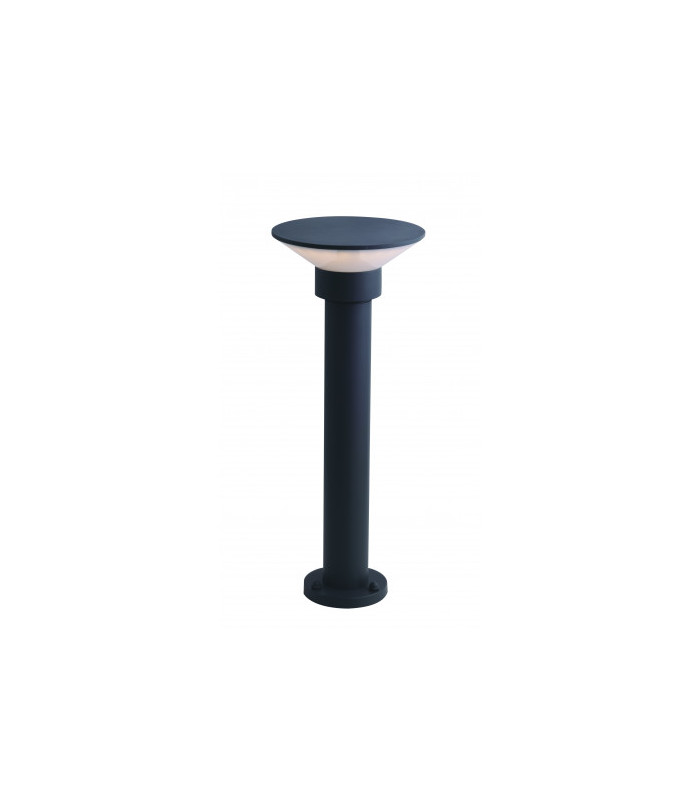 Outdoor Aluminum Anthracite Colour Built-In LED Dimmable Rgb + Cct With Smart Wi-Fi Function, Voice Control, Anthracite, IP54