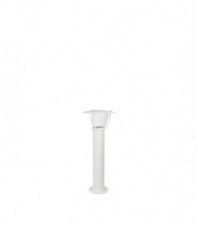 LED 1 Light Outdoor Bollard Lamp White Structure IP44
