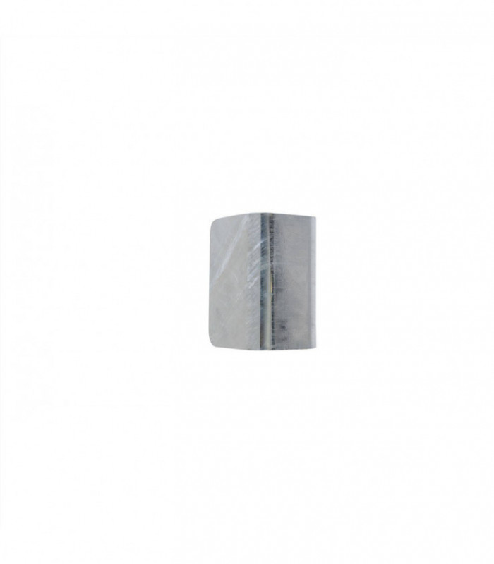 LED 2 Light Outdoor Up Down Wall Light Galvanized IP54