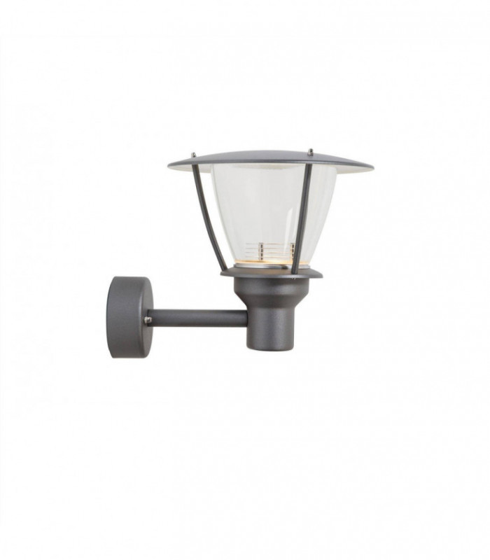 LED 1 Light Outdoor Wall Light Graphite Structure IP44