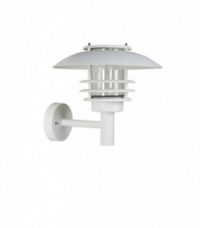 LED 1 Light Outdoor Wall Light Black Structure IP44