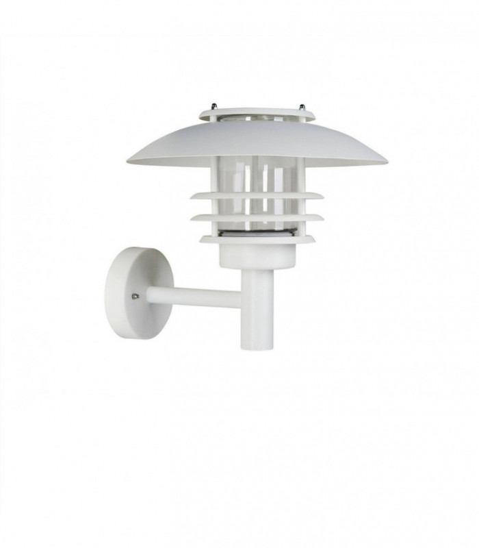 LED 1 Light Outdoor Wall Light Black Structure IP44