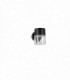 LED 1 Light Outdoor Wall Light Black Structure IP44