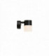 LED 1 Light Outdoor Wall Light Black Structure IP44