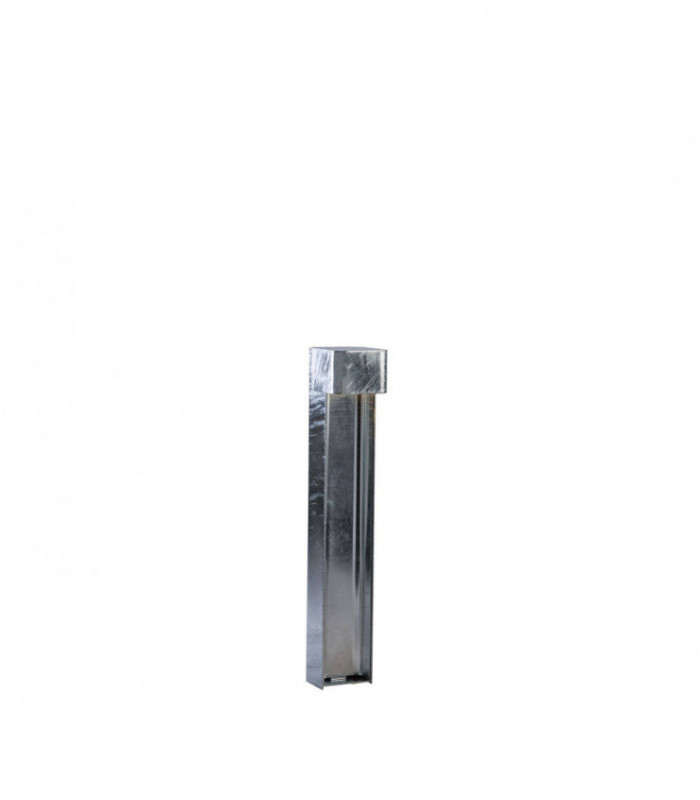 LED 1 Light Outdoor Bollard Lamp Galvanized IP54