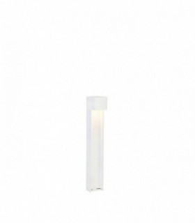 LED 1 Light Outdoor Bollard Lamp White Structure IP54