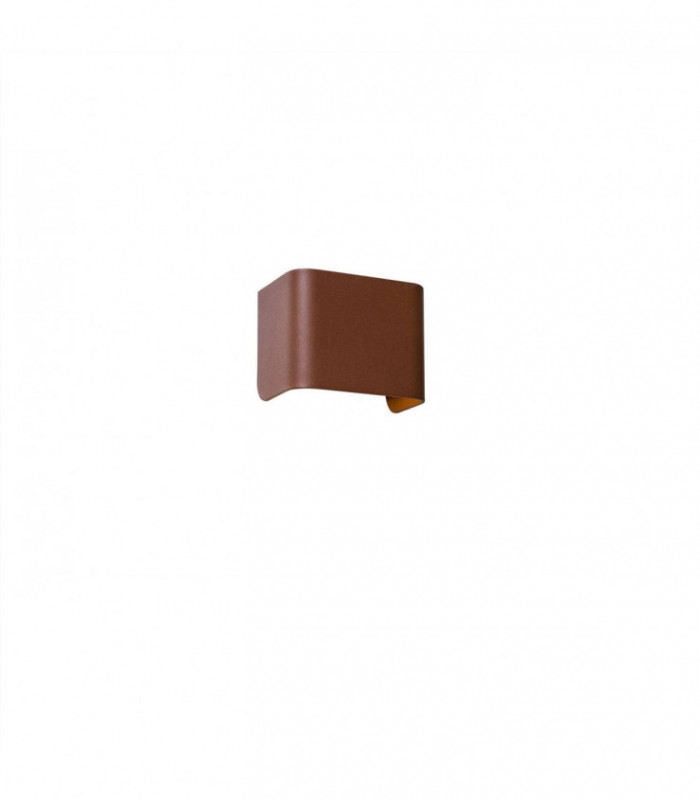 LED 1 Light Outdoor Wall Light Rust Structure IP54