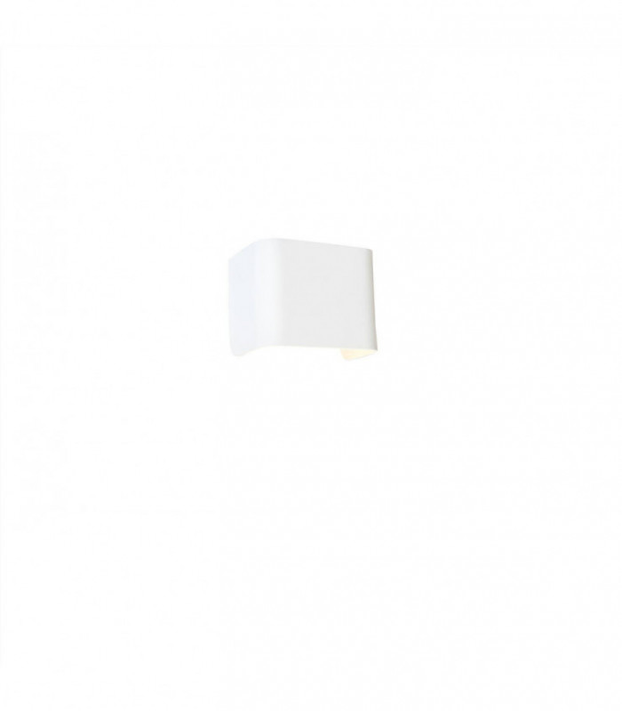 LED 1 Light Outdoor Wall Light White Structure IP54