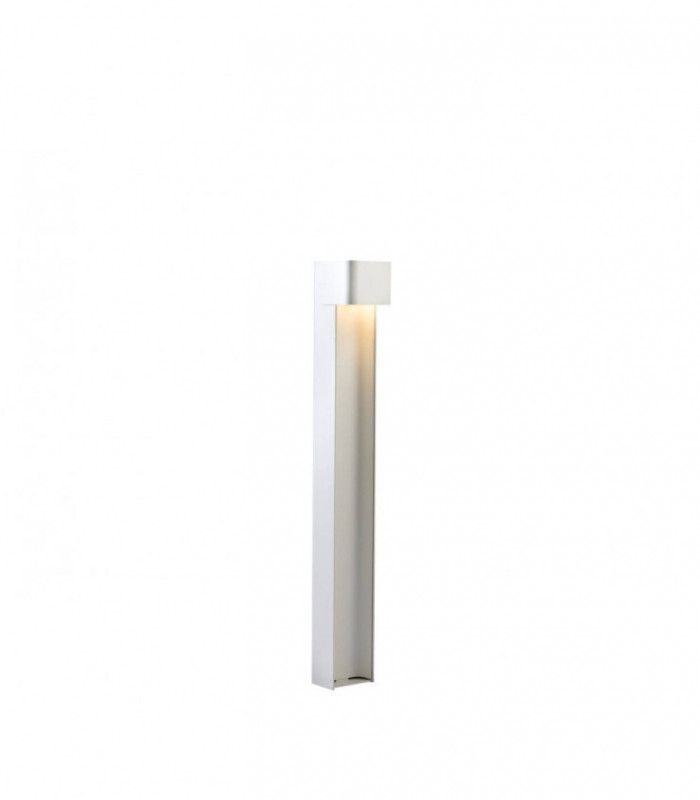 LED 1 Light Outdoor Bollard Lamp White Structure IP54