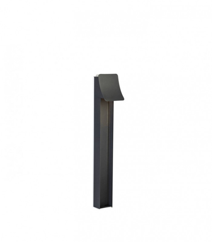 LED 1 Light Outdoor Bollard Lamp Anthracite IP54