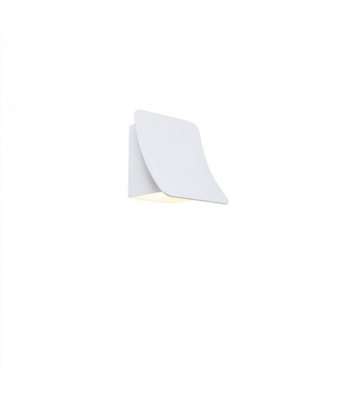 LED 1 Light Outdoor Wall Light White Structure IP54