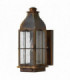 1 Light Outdoor Small Wall Lantern Light Sienna IP44, E14