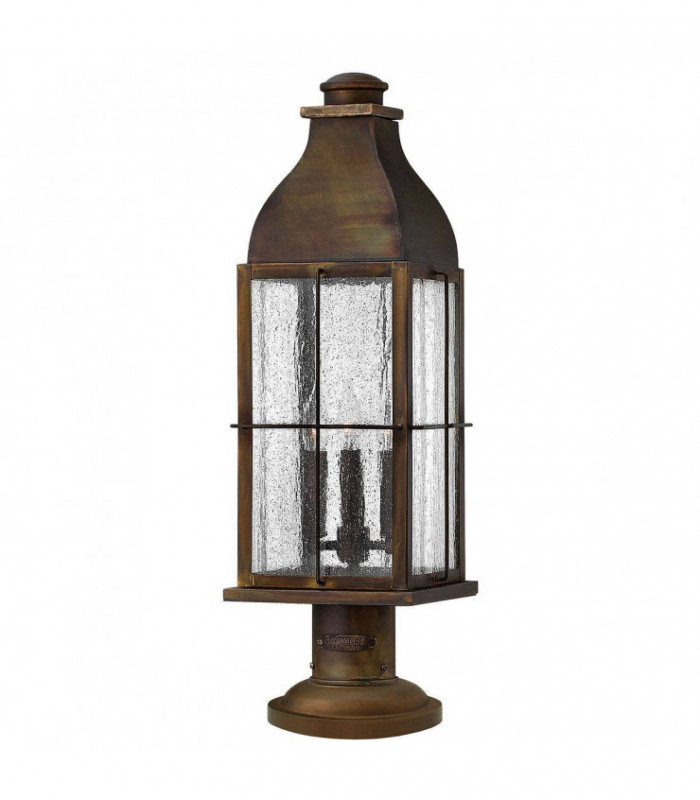 3 Light Outdoor Pedestal Light Sienna IP44, E14