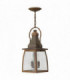 2 Light Outdoor Ceiling Chain Lantern Sienna, E14