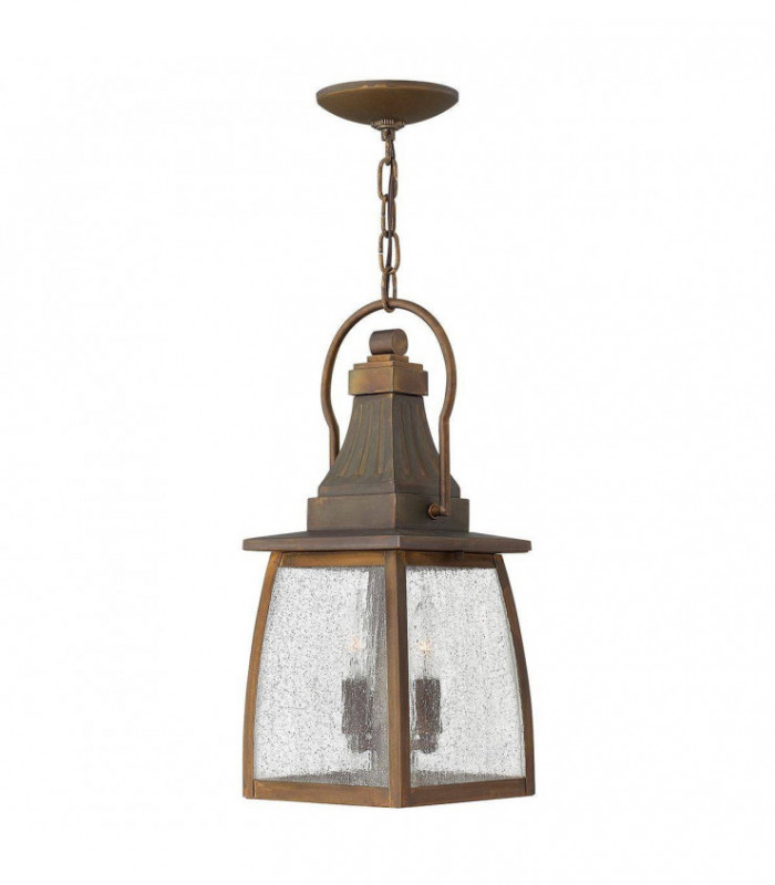 2 Light Outdoor Ceiling Chain Lantern Sienna, E14