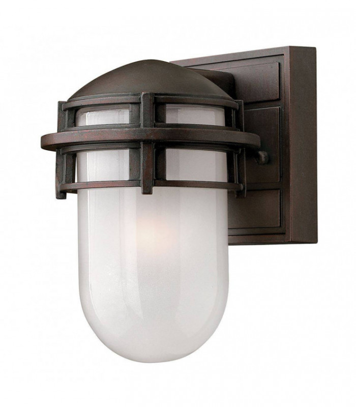 1 Light Outdoor Wall Lantern Victorian Bronze IP44, E27