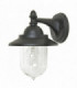 1 Light Outdoor Wall Lantern Light Black IP44, E27