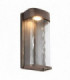 LED 1 Light Outdoor Large Wall Light Bronze IP44