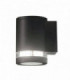 1 Light Outdoor Wall Light Graphite IP44
