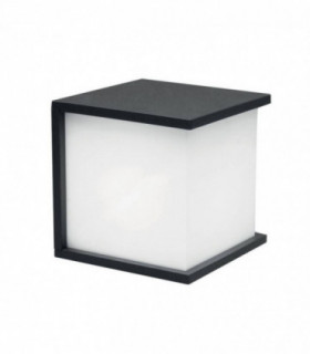 1 Light Wall Fitting  - Graphite Finish, E27