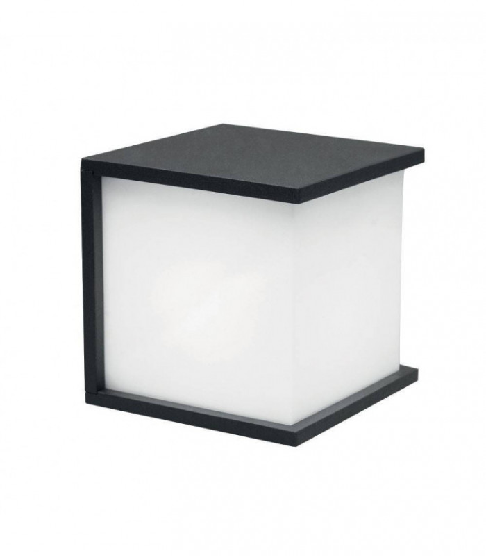 1 Light Wall Fitting  - Graphite Finish, E27
