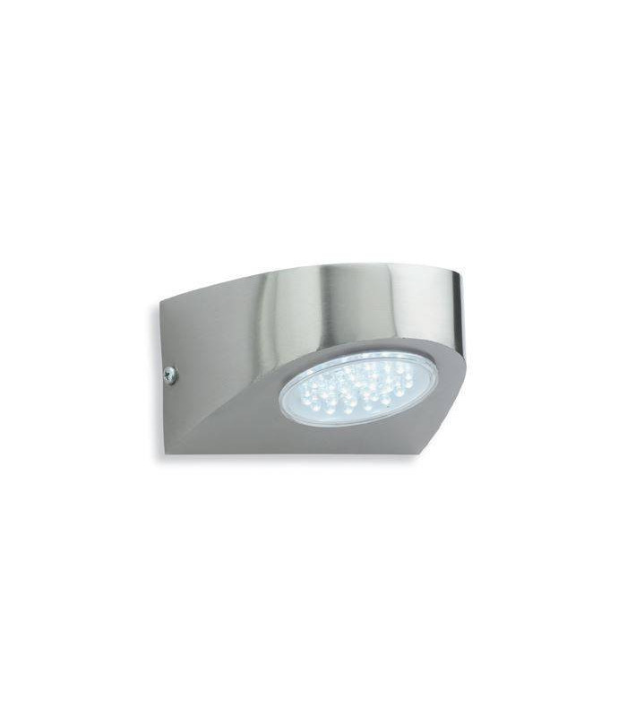 LED Outdoor Wall Light Stainless Steel, White IP44