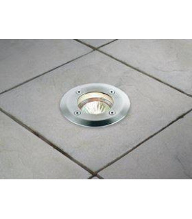 1 Light Walkover Recessed Light Stainless Steel IP67, GU10