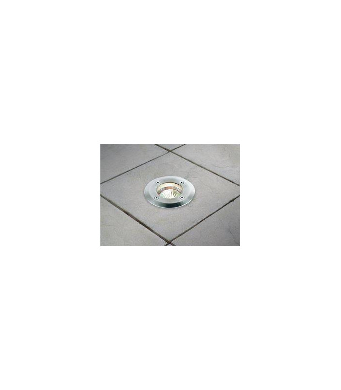 1 Light Walkover Recessed Light Stainless Steel IP67, GU10