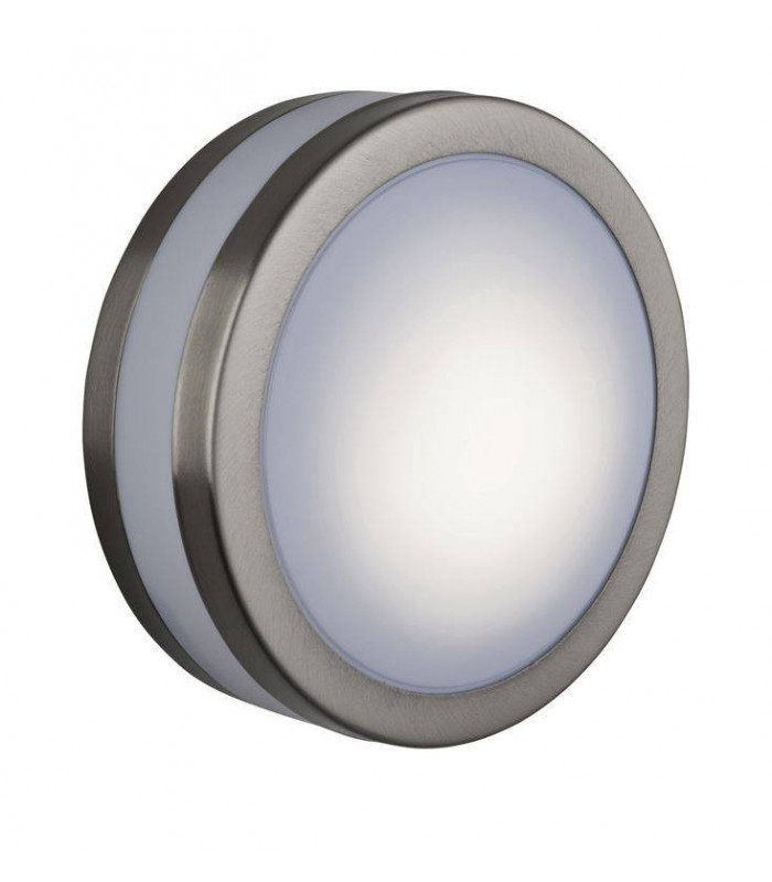 1 Light Low Energy Bulkhead Stainless Steel IP44