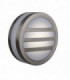 1 Light Low Energy Bulkhead Stainless Steel IP44