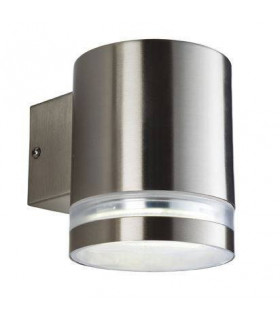 1 Light Single Wall Light Stainless Steel IP44
