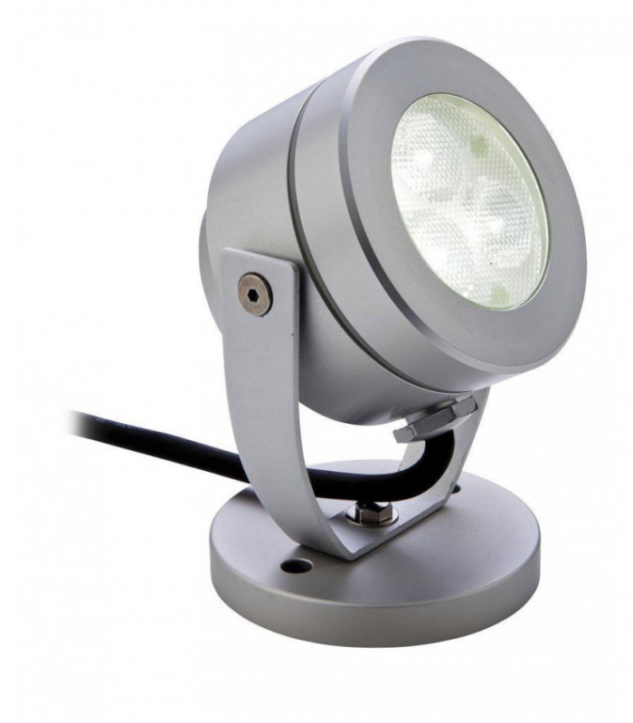 LED 3 Light Waterproof Wall & Spike Spot Aluminium IP68
