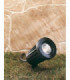 1 Light Gu10 Spike Spot - 50W Black IP66