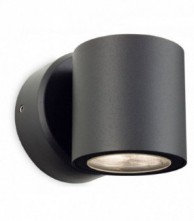LED Single Outdoor Wall Light Graphite IP54