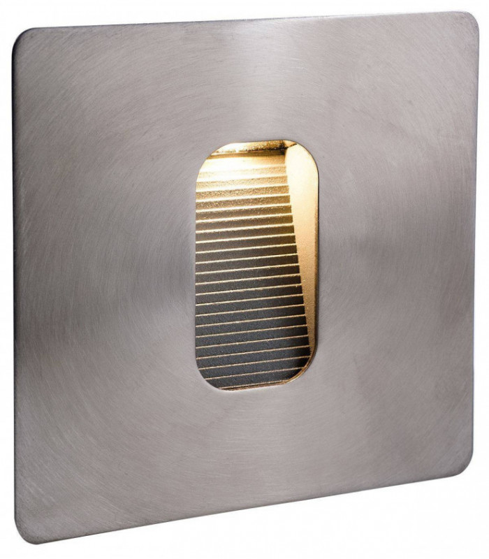 LED 1 Light Outdoor Wall Light & Step Light Stainless Steel IP65
