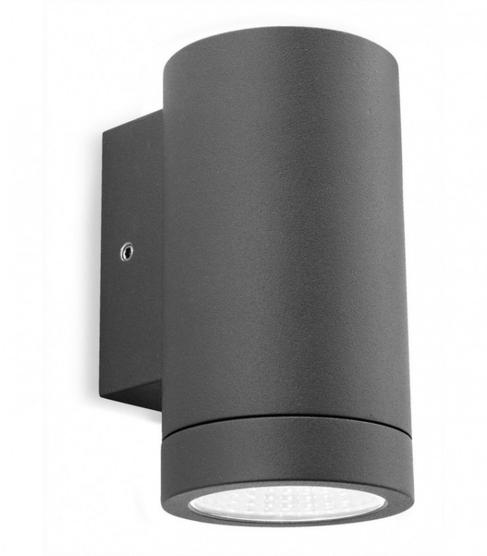 LED 1 Light Single Outdoor Wall Light Graphite IP65